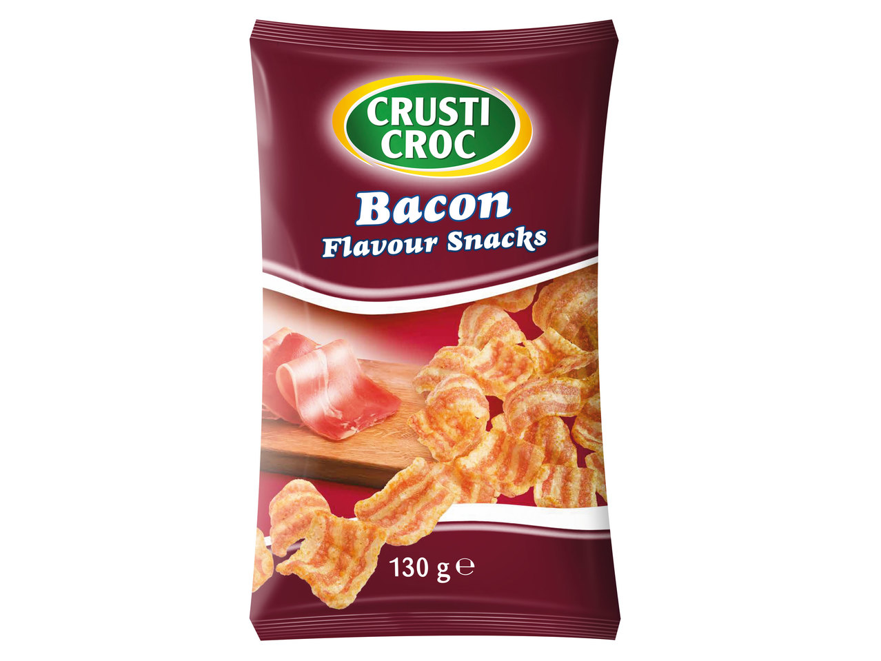 Snacks met baconsmaak