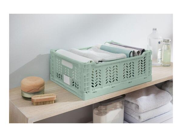 Livarno Home Collapsible Crate - Green