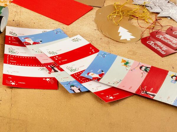 Gift Tag Sticker Sheets