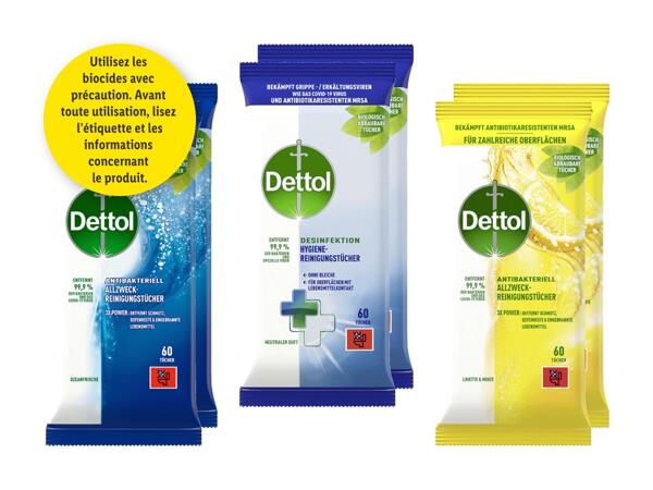 Lingettes multi-usages Dettol