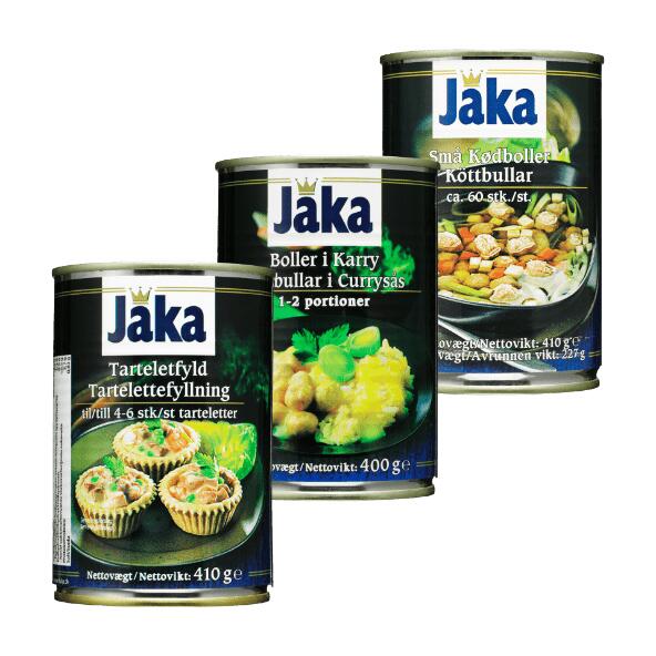 JAKA Tarteletfyld, kødboller eller boller i karry