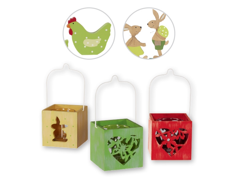 MELINERA(R) Wooden Easter Decoration Assortment