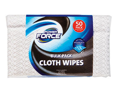Cloth Wipes Bulk Pack 50pk