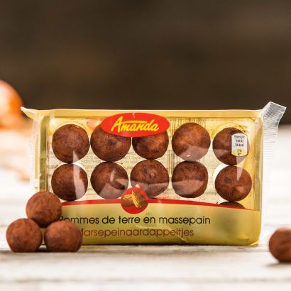 Pommes de terre en massepain