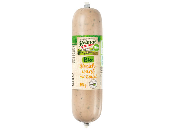 Ein gutes Stück Heimat Bio-Streichwurst