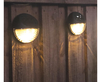Solar Fence Light 3pk