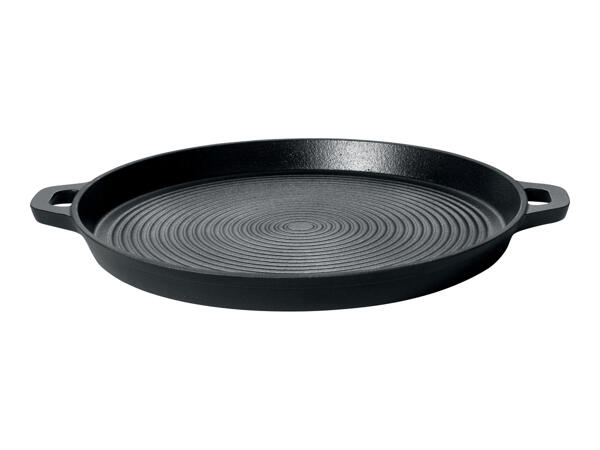 Grillmeister Cast Iron Griddle / Grill Pan