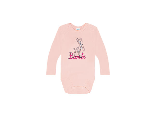 Baby Bodysuit "Winnie the Pooh, Bambi, 101 Dalmatians"