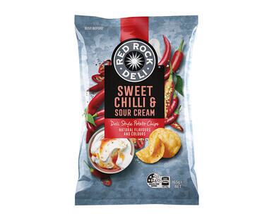 Red Rock Deli Sweet Chilli & Sour Cream 165g