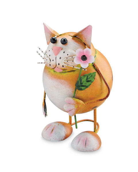 Cat Metal Garden Ornament
