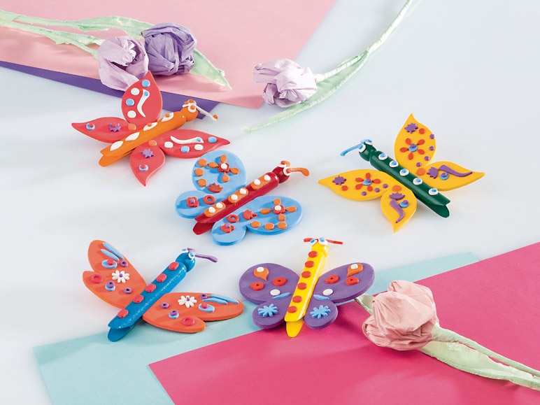 Kids' Puppet Craft or Butterfly Craft Kit