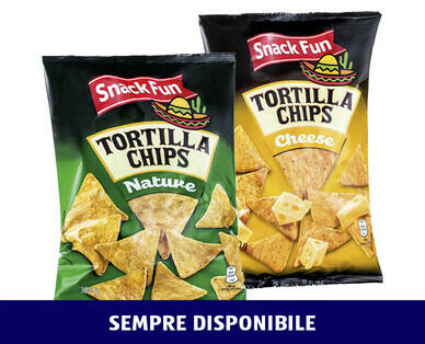 SNACK FUN 
 TORTILLA CHIPS