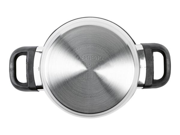 Ernesto Stainless Steel Pan Set - 3 Piece Set
