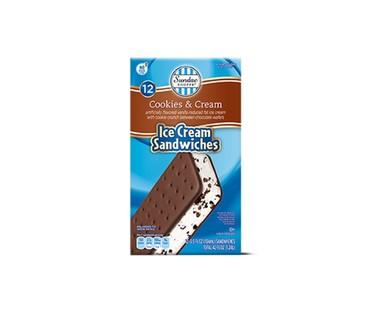 Sundae Shoppe Cookies & Cream or Mint Chocolate Chip Ice Cream Sandwiches