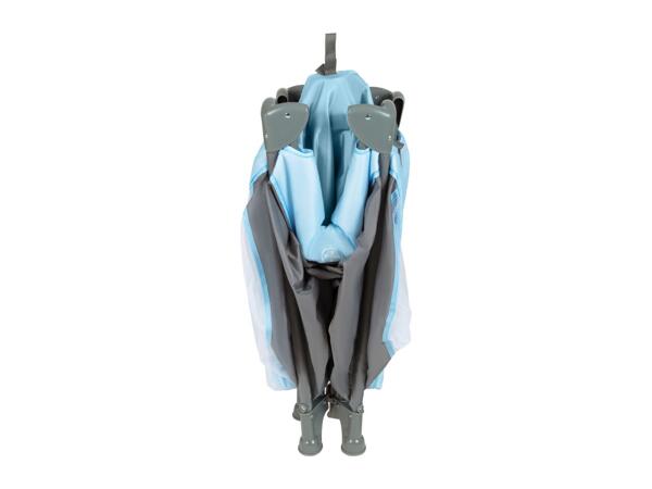 Lupilu Blue & Grey Baby Travel Cot