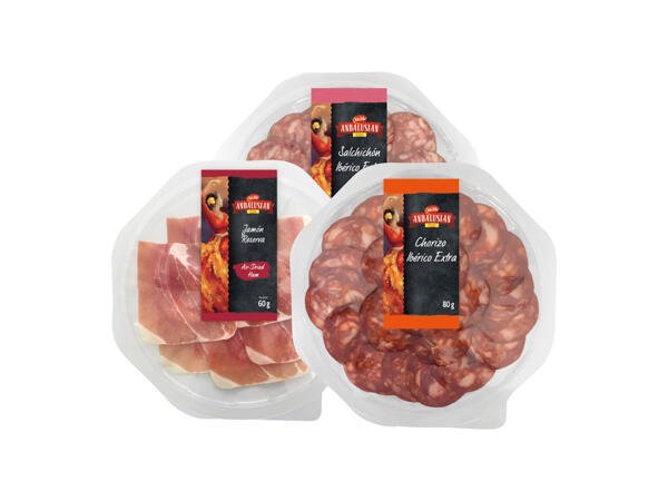 Salami i skivor/ lufttorkad skinka