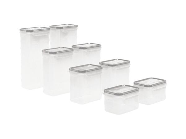 Förvaringsburkar, 8-pack