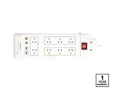 8-Way Surge Protector