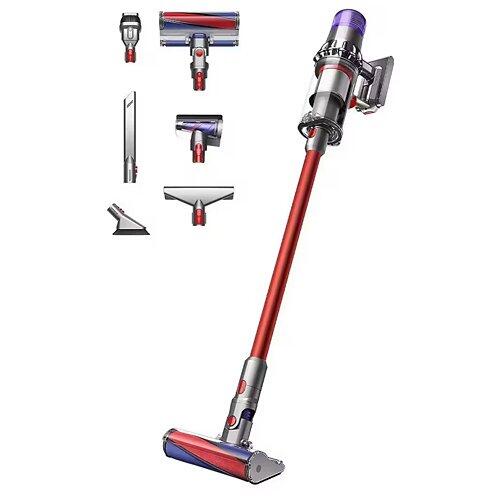 DYSON Akku-Staubsauger V11 Fluffy Cordless, Nickel/Rot