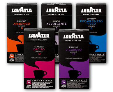 Capsules de café LAVAZZA