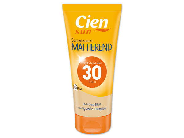 CIEN SUN Sonnencreme mattierend