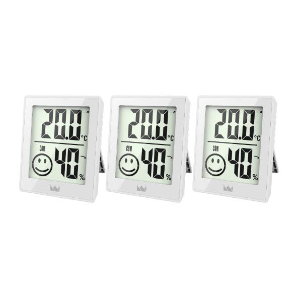 KRONTALER(R) 				Thermische hygrometer, 3 st.