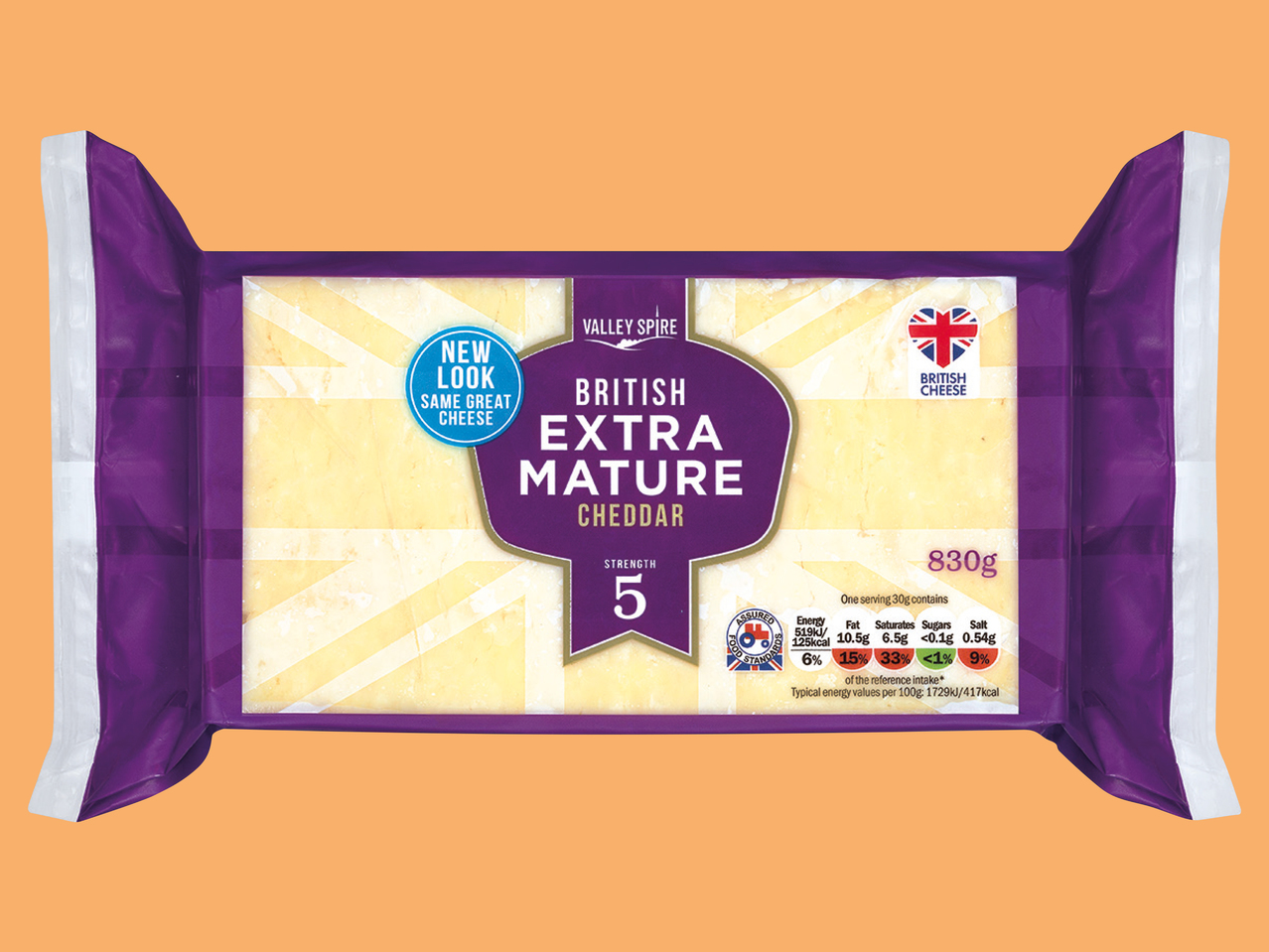 Valley Spire British Extra Mature Cheddar1