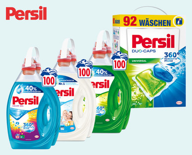 PERSIL Flüssigwaschmittel Doppelpkg./Duo-Caps