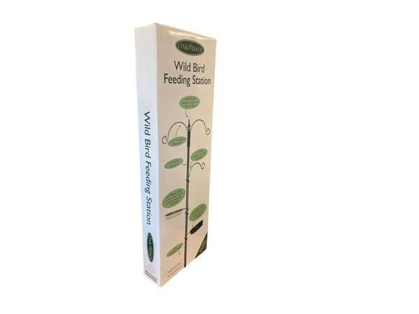 Oakdale Wild Bird Feeding Station - Grey