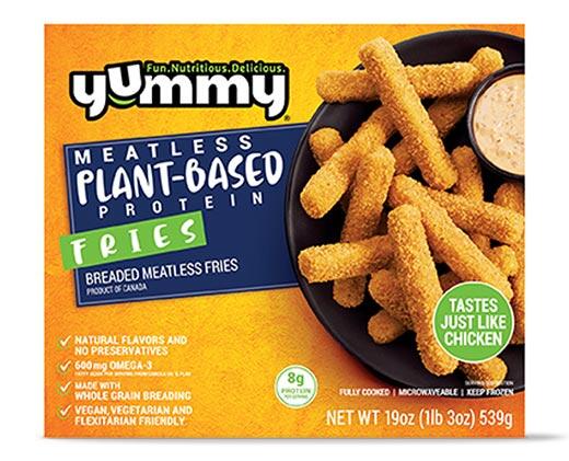 Kirkwood/Yummy 
 Buffalo Style Zings Meatless Chick'n Fries