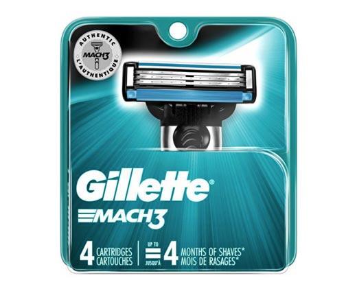 Gillette 
 Mach3 Razor or Cartridges