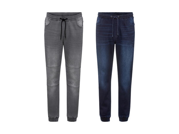 Pantalon jogger en denim