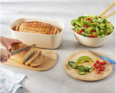 Joie Salad Bowl or Bread Box with Bamboo Lid