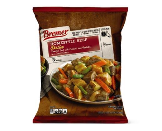 Bremer 
 Homestyle Beef or Chicken & Dumplings Skillet