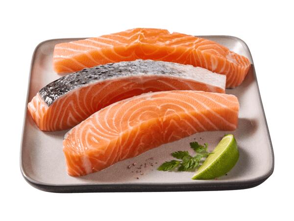 Tranci di filetto di salmone bio