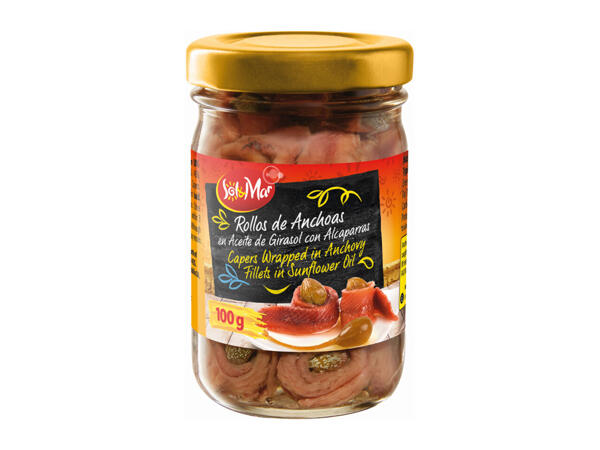 Sol & Mar Anchovy Fillets in Sunflower Oil