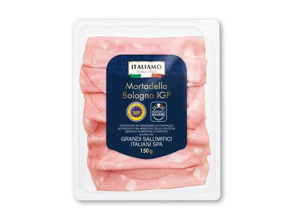 Salami eller original mortadella Bologna