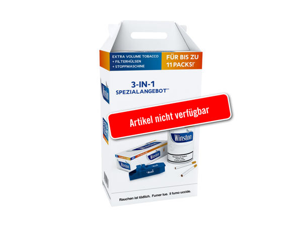 Winston Blue Schnitttabak-Set (Artikel nicht verfügbar)