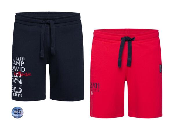 Short molletonné Camp David (uniquement en Suisse romande et alémanique)