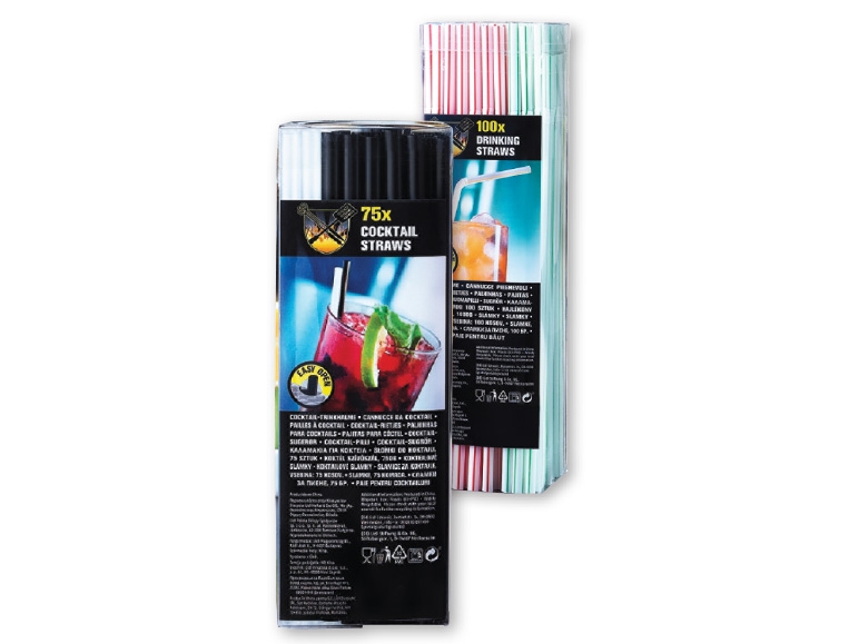 GRILLMEISTER(R) Cocktail Straws