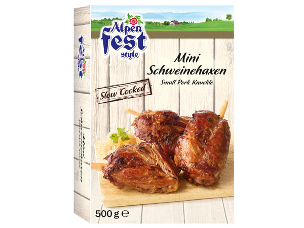 Mini-brochettes de porc