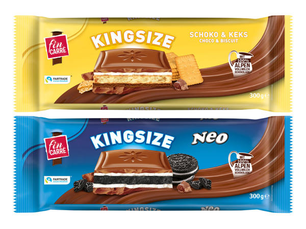 FIN CARRÉ Schokoladen Großtafel