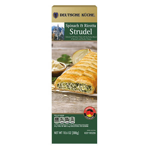 Spinach & Ricotta Strudel, 10.6 oz