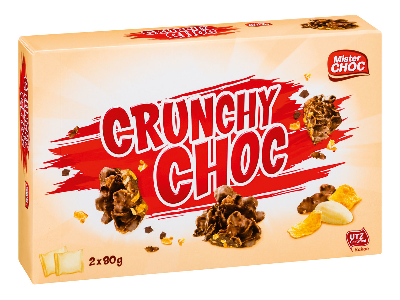 MISTER CHOC Crunchy Choc Knusperflakes