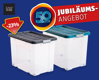 EASYHOME Allzweckkiste mit Rollen