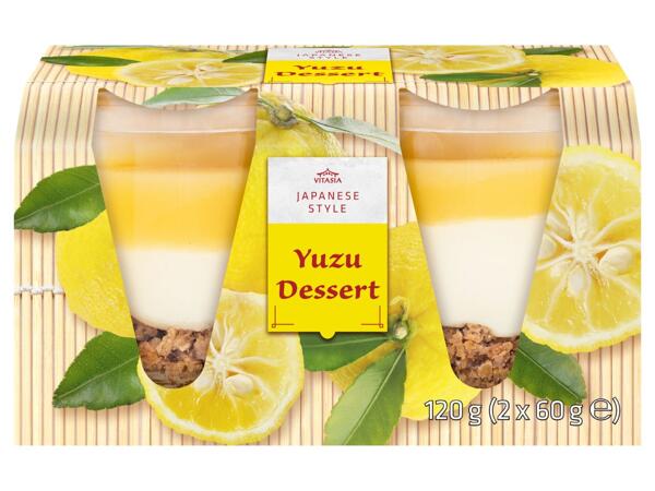 Dessertgläser Yuzu Mousse