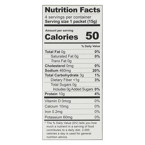 Beef Flavored Instant Bone Broth Sticks, 4 count