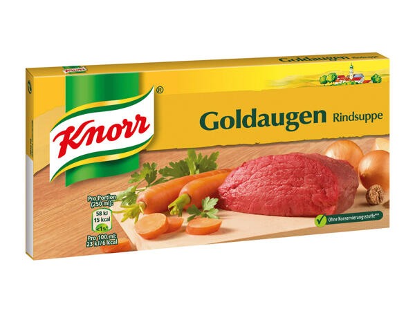 Knorr Goldaugen Rindsuppe