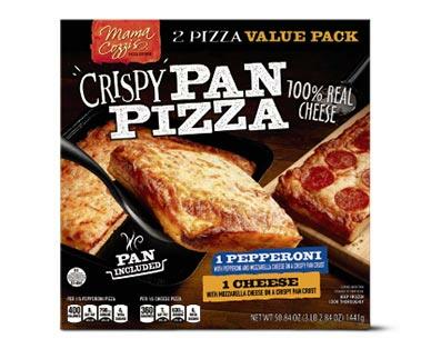 Mama Cozzi's Pizza Kitchen Pan Pizza Value Pack Cheese & Pepperoni ...