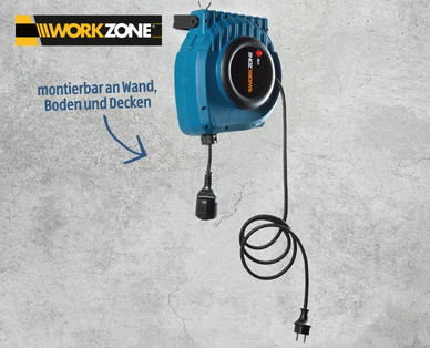 WORKZONE Automatik-Kabeltrommel